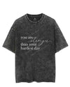 YOU ARE STRONGER THAN YOUR HARDEST DAY VINTAGE GYM SHIRT