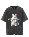 Rabbit weightlifting Vintage Gym Shirt