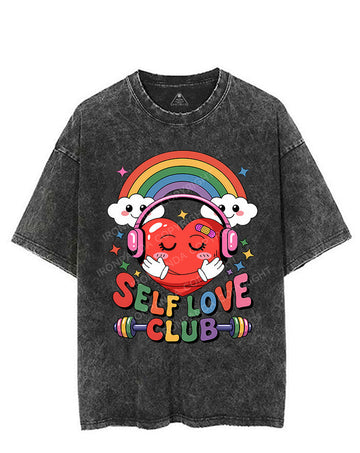 SELF LOVE CLUB VINTAGE GYM SHIRT