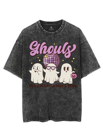 GHOULS JUST WANNA HAVE FUN! VINTAGE GYM SHIRT