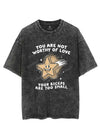 You Are Not Worthy of Love VINTAGE GYM SHIRT