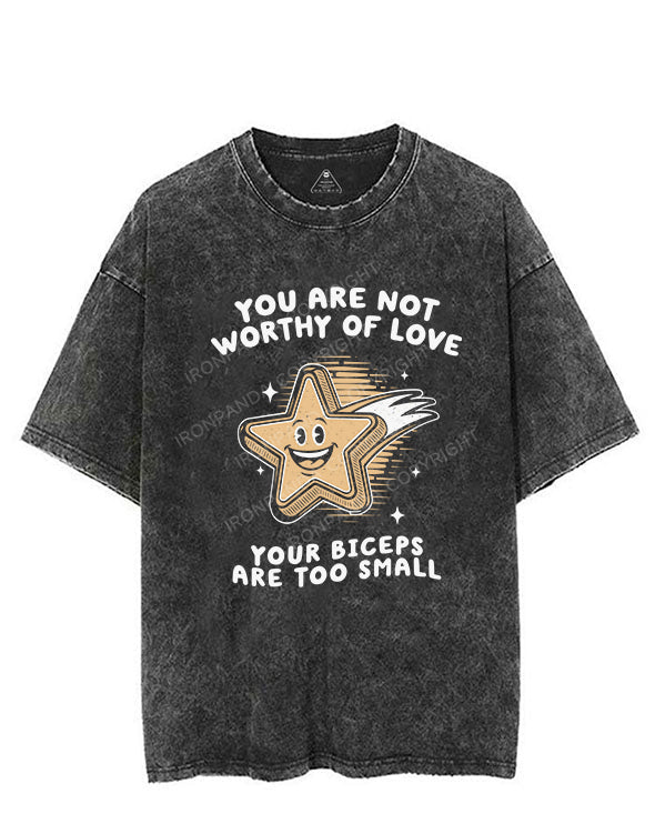 You Are Not Worthy of Love VINTAGE GYM SHIRT