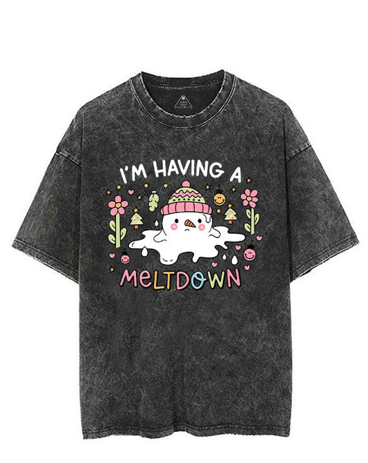 I'm Having Meltdown VINTAGE GYM SHIRT