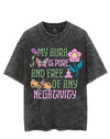 MY AURA IS PURE AND FREE OF ANY NEGATIVITY VINTAGE GYM SHIRT