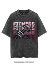 FITNESS GIRL VINTAGE GYM SHIRT