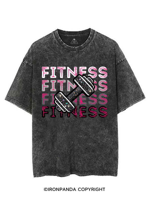 FITNESS GIRL VINTAGE GYM SHIRT