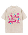 THICKER THAN A SNEAKER VINTAGE GYM SHIRT