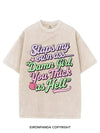 SLAPS MY OWN ASS... ‘DAMN GIRL, YOU THICK AS HELL’ VINTAGE GYM SHIRT
