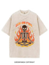 ZEN ON FIRE VINTAGE GYM SHIRT