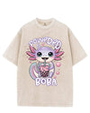 POWERED BY BOBA VINTAGE GYM SHIRT
