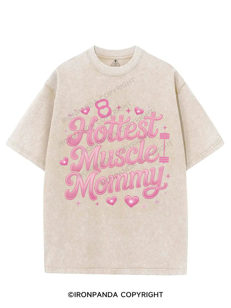 Hottest Muscle Mommy VINTAGE GYM SHIRT