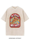 IN CRUST, WE LIFT VINTAGE GYM SHIRT