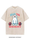 BEAR THE WEIGHT! VINTAGE GYM SHIRT