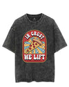 IN CRUST, WE LIFT VINTAGE GYM SHIRT