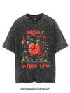SORRY, I GOT CAUGHT UP IN APPLE TIME VINTAGE GYM SHIRT