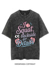 I SQUAT, SEE BACKSIDE FOR DETAILS VINTAGE GYM SHIRT