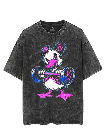 DUCK GAINS ONLY VINTAGE GYM SHIRT