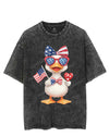 RED, WHITE, AND QUACK! VINTAGE GYM SHIRT