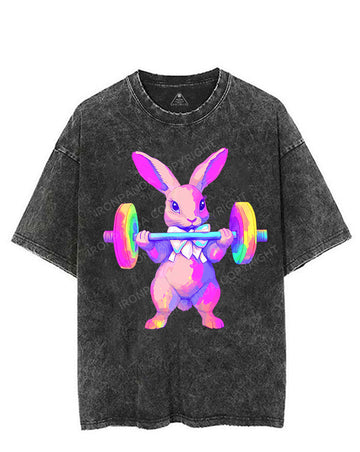 HOP HARD, LIFT HARDER VINTAGE GYM SHIRT